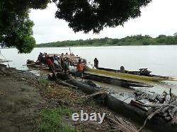 Proue de pirogue, canoe prow, sepik area, oceanic art, papua new guinea