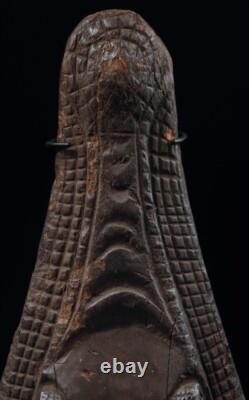 Proue de pirogue, canoe prow, sepik river, papua new guinea, tribal art