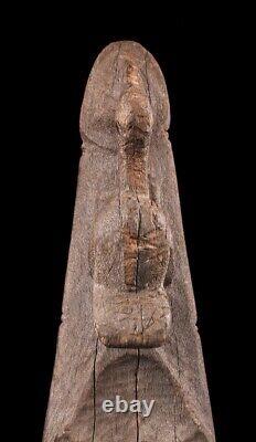 Proue de pirogue, canoe prow, sepik river, papua new guinea, tribal art