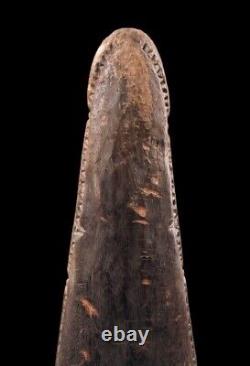 Proue de pirogue, canoe prow, sepik river, papua new guinea, tribal art