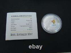 RAM PNG Papua New Guinea 2015 K5 Silver Proof XV Pacific Games. COA / Box