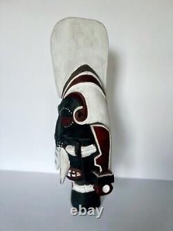 RARE Headhunter Malangan Head PNG New Guinea Oceanic Tiki Wood Totem Carving