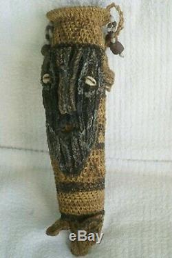 RARE MALE PENIS GOURD HAND PAINTED PHALLOCRYPT SEPIK PAPUA GUINEA Iatmul tribe