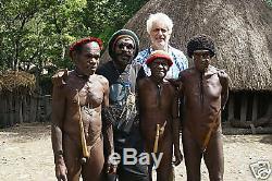 RARE MALE PENIS GOURD HAND PAINTED PHALLOCRYPT SEPIK PAPUA GUINEA Iatmul tribe