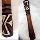 RARE Telefomin Kundu DRUM Papua New Guinea VTG TRIBAL Artifact 80s Decor Antique