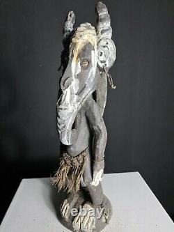 Rare Ancestor Spirit Fetish Figure, Mindimbit, Papua New Guinea, PNG, Tribal Art