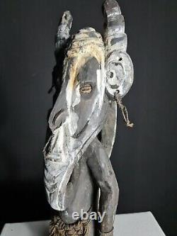 Rare Ancestor Spirit Fetish Figure, Mindimbit, Papua New Guinea, PNG, Tribal Art