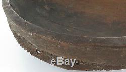 Rare Antique Png Papua New Guinea Carved Bowl From Boiken District, East Sepik