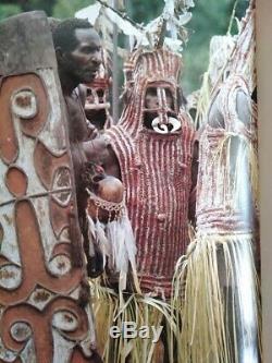 Rare Jipea Tribal Asmat Mask Papua New Guinea Head Hunter Irian Jaya Art