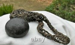 Rare Old Archaic Ceremonial Stone In Original Bilum Bag Papua New Guinea Tribal