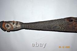 Rare Papua New Guinea Headhunters Trumpet 27 1900s