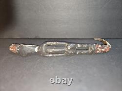 Rare Tribal Papua New Guinea Middle Sepik Oceanic Lime Ancestor Carving W Claw