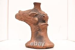 Rare VTG Figure Pottery Clay Papua New Guinea Yaul Lamu Heath Stand Statue