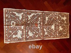 Rare Vintage Tapa / Bark Cloth from Papua New Guinea, Oro Province