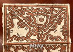 Rare Vintage Tapa / Bark Cloth from Papua New Guinea, Oro Province