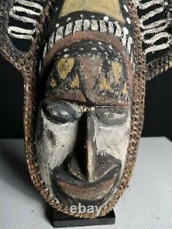 Rare Woven Yam Harvest Mask, Wosera, East Sepik, PNG, Papua New Guinea, Oceanic