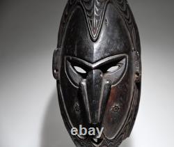 Rare old ritual mask Papua New Guinea Sepik tribal art shamanism oceanic pacific