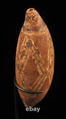 Récipient à chaux, Papua New Guinea, Lime pot, oceanic art, tribal art