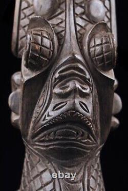 Récipient rituel, ritual container, oceanic art, papua new guinea, tribal art