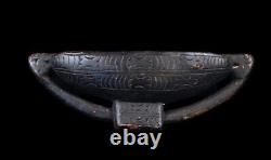 Récipient rituel, tribal art, oceanic art, ritual bowl, Papua New Guinea