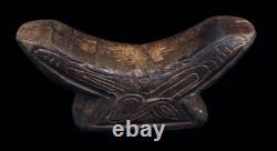 Repose tête, headrest, Papua New Guinea, oceanic art, tribal art, 21 x 7 x 10 cm