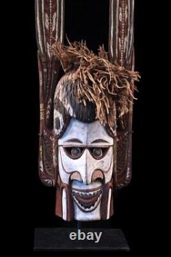 Reproduction Malagan mask, oceanic art, papua new guinea, New Ireland, Tabar