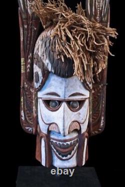 Reproduction Malagan mask, oceanic art, papua new guinea, New Ireland, Tabar