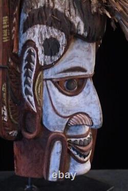 Reproduction Malagan mask, oceanic art, papua new guinea, New Ireland, Tabar