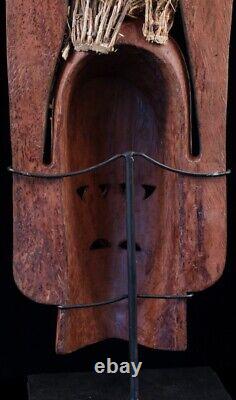 Reproduction Malagan mask, oceanic art, papua new guinea, New Ireland, Tabar