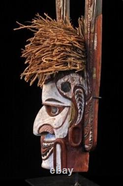 Reproduction Malagan mask, oceanic art, papua new guinea, New Ireland, Tabar