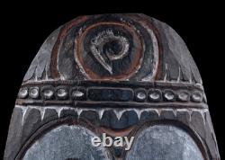 Ritual shield, cult board, papua new guinea, tribal art, oceanic art, 105 cm