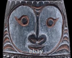 Ritual shield, cult board, papua new guinea, tribal art, oceanic art, 105 cm