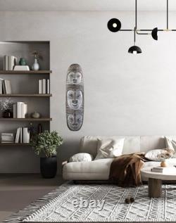 Ritual shield, cult board, papua new guinea, tribal art, oceanic art, 105 cm