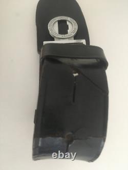 Royal Papua New Guinea Constabulary Leather Belt with Buckle 1970s PNG