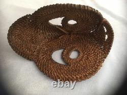 SCARCE Vintage Sepik River Yam Basket Mask Papua New Guinea Tribal Folk