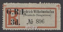 SG 41 New Guinea 1915. 3d Friedrick, Wilhelmshafen, Deutch-New Guinea