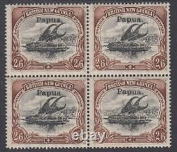 SG 45a Papua New Guinea 1907. 2/6 black & brown. Very lightly mounted mint