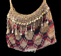 Sac traditionnel, traditional bag, oceanic art, papua new guinea, currency