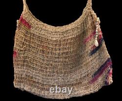 Sac traditionnel, traditional bag, oceanic art, papua new guinea, currency