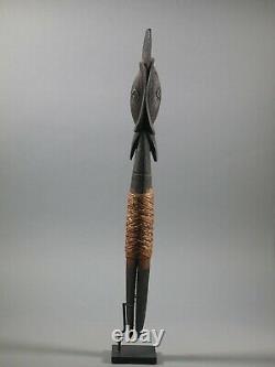 Sago Peg, Southern Abelam, Papua New Guinea, 20.5 inches. Custom Stand