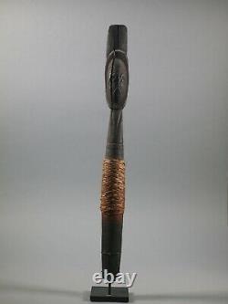 Sago Peg, Southern Abelam, Papua New Guinea, 20.5 inches. Custom Stand