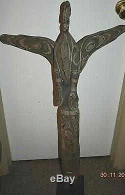 Sale! Huge Papua New Guinea Roof Totem 40 Prov