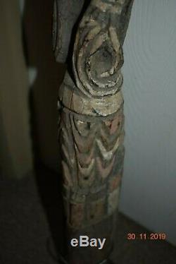 Sale! Huge Papua New Guinea Roof Totem 40 Prov