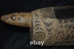 Sale! Papua New Guinea Gong And Beater Hdwd 1900s 19 Jean Laurant Est