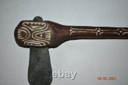 Sale! Papua New Guinea/asmat Stone War Axe 28 Prov