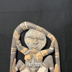 Sepik Ancestral Fertility Plaque (Yamuk) New Guinea Ron Perry Provenance