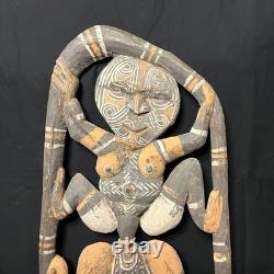 Sepik Ancestral Fertility Plaque (Yamuk) New Guinea Ron Perry Provenance