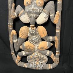 Sepik Ancestral Fertility Plaque (Yamuk) New Guinea Ron Perry Provenance
