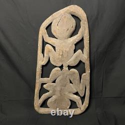 Sepik Ancestral Fertility Plaque (Yamuk) New Guinea Ron Perry Provenance