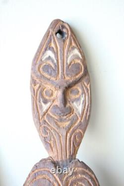 Sepik Basket Hook for hanging food or baskets, Papua New Guinea 1960s #tiki